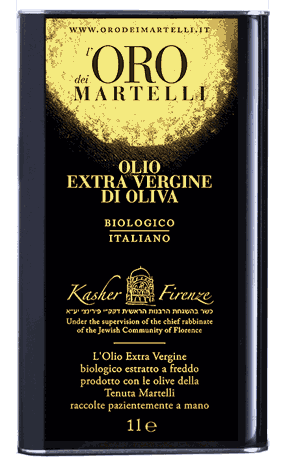 Olio Evo Bio Oro dei Martelli, lattina 3 litri
